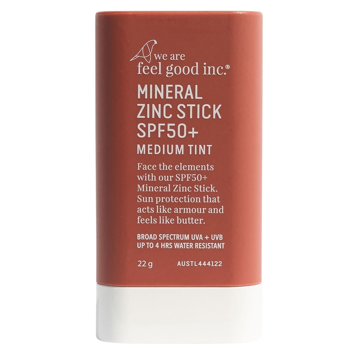 We Are Feel Good Inc. Mineral Zinc Stick SPF50+ Medium Tint 22g