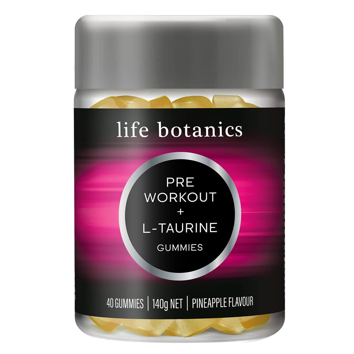 Life Botanics PreWorkout Gummies 40 Pack