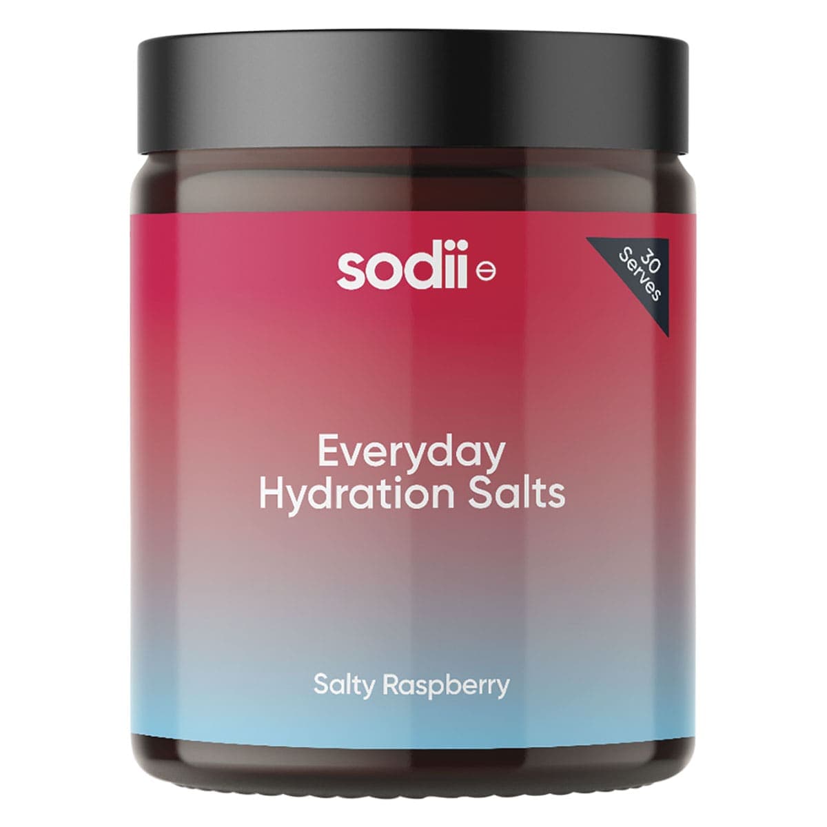 Sodii Everyday Hydration Salts Salty Raspberry 185g