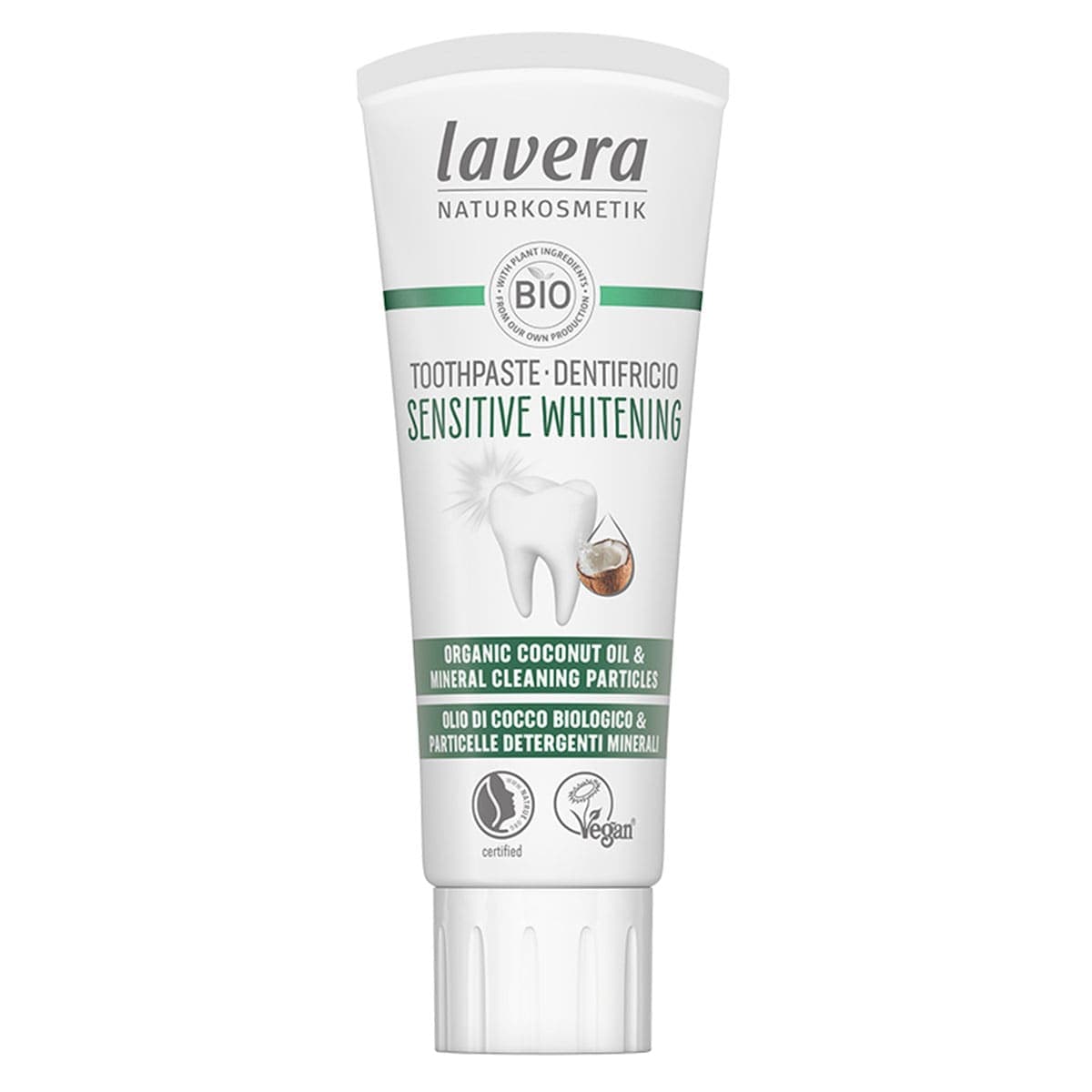 Lavera Sensitive Whitening Toothpaste 75ml