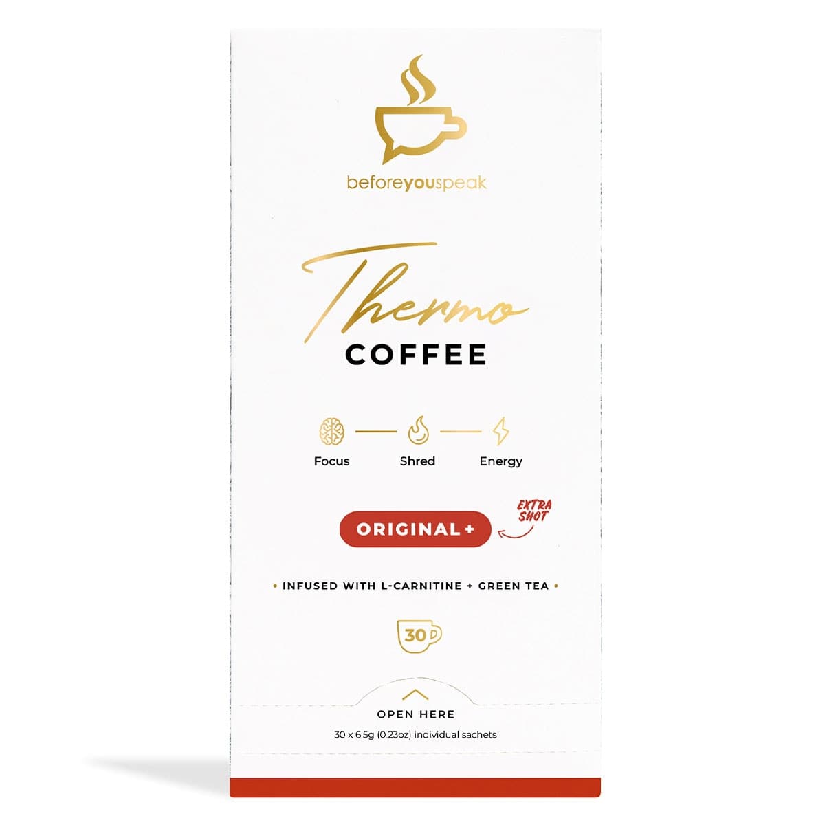 Beforeyouspeak Thermo Coffee Extra Shot 30 x 6.5g