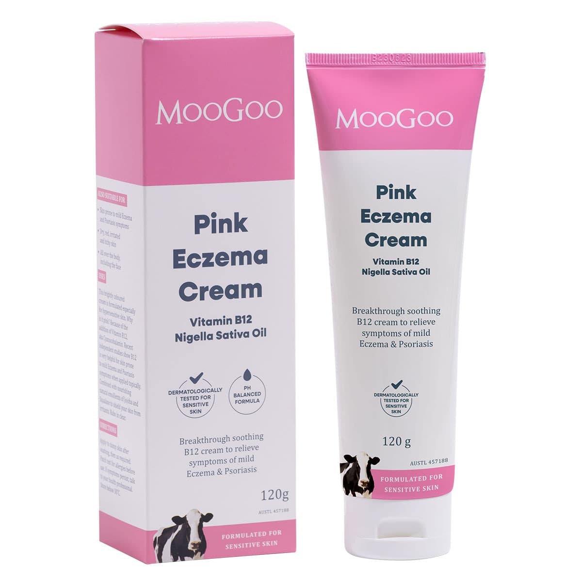 Moogoo Pink Eczema Cream 120g
