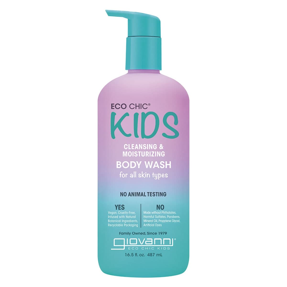Giovanni Eco Chic Kids Cleansing & Moisturizing Body Wash 487ml