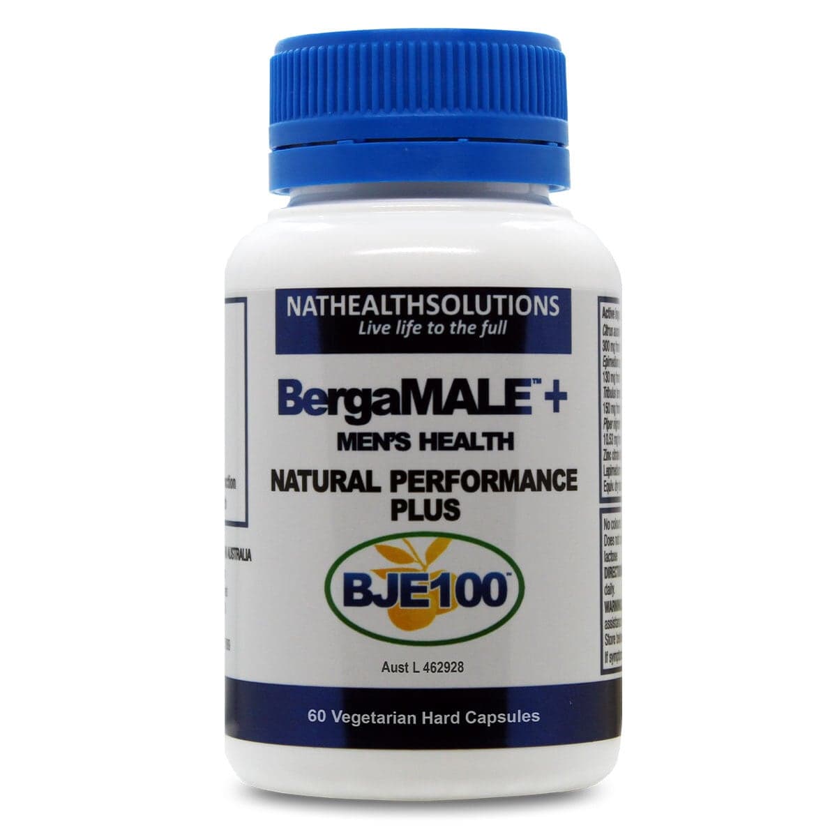 BergaMale+ Natural Performance Plus 60 Capsules
