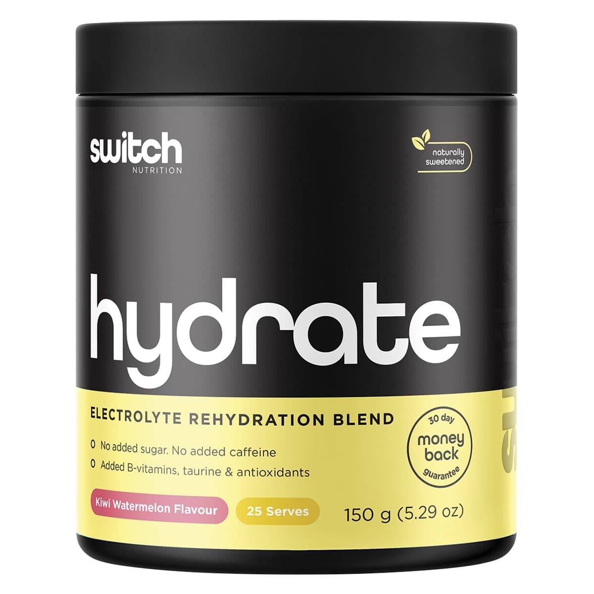Switch Nutrition Hydrate Electrolytes Kiwi Watermelon 150g