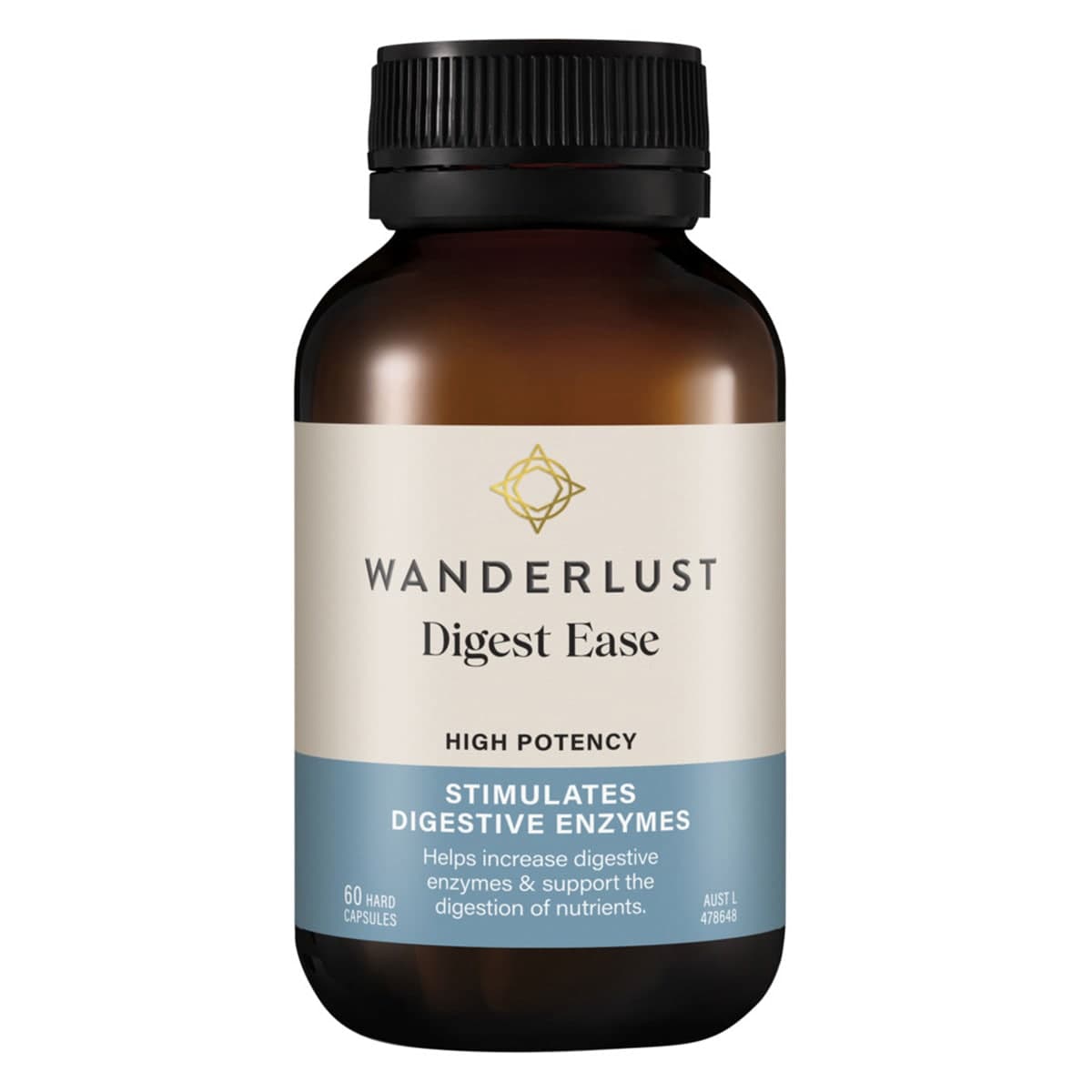 Wanderlust Digest Ease 60 Capsules