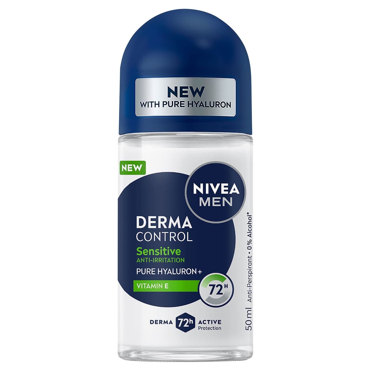 Nivea Men Derma Control Sensitive Antiperspirant Roll-On 50ml