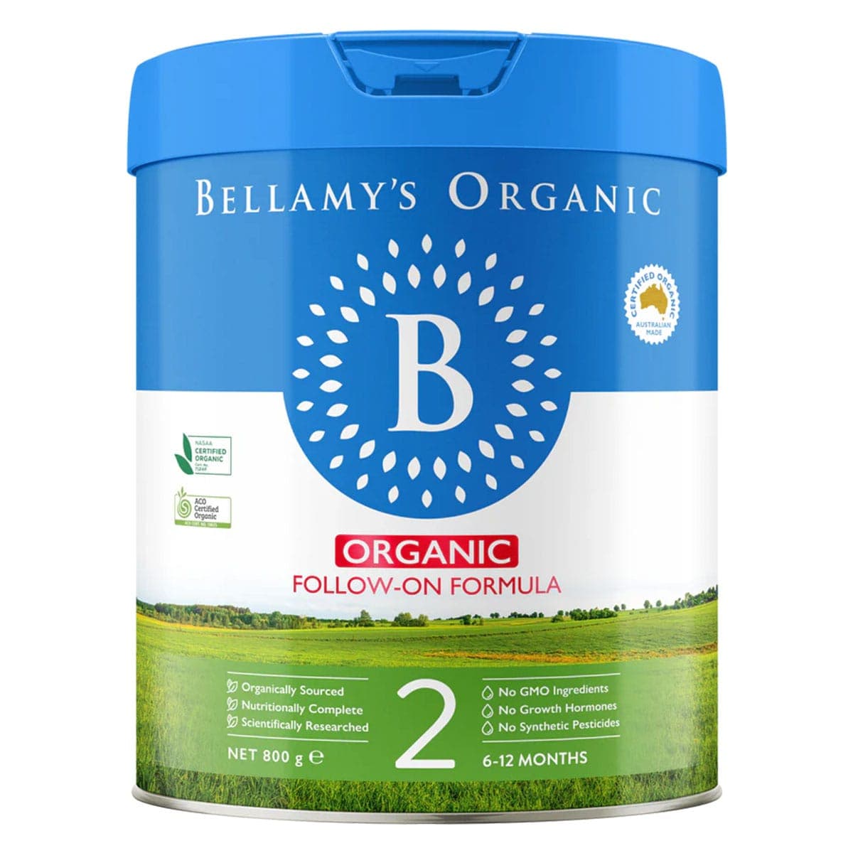 Bellamys Organic Step 2 Follow - On Formula 6 - 12 Months 800g