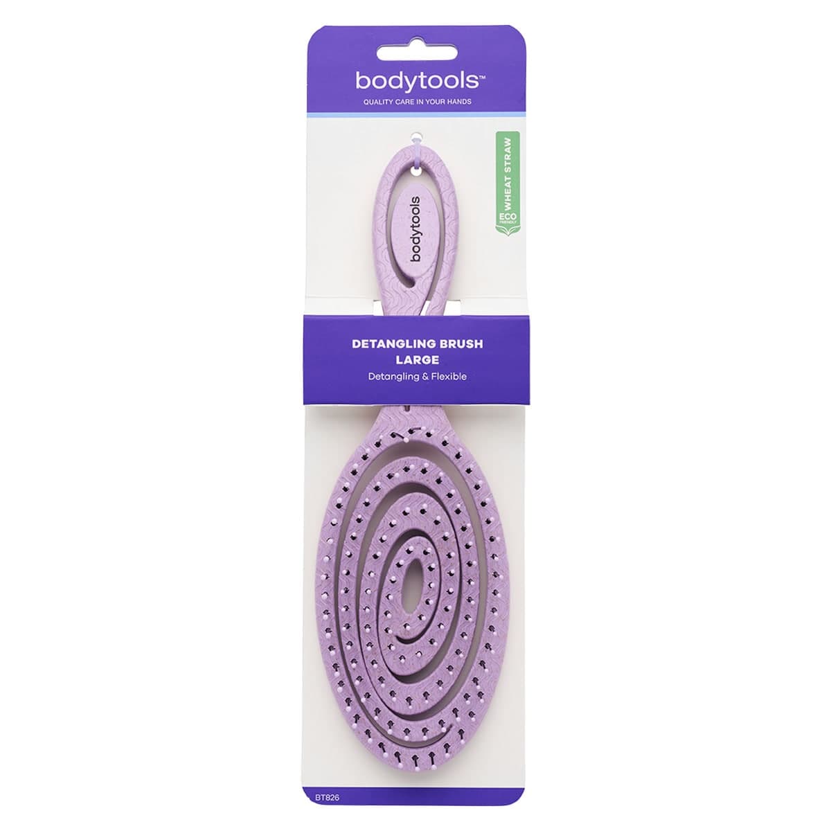 Bodytools Detangling Hair Brush Large 1 Pack Assorted Colours