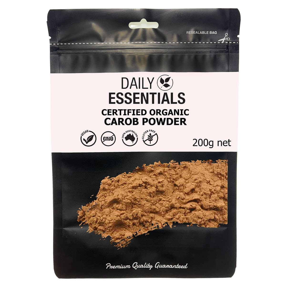 Daily Essentials Organic Carob Powder 200g