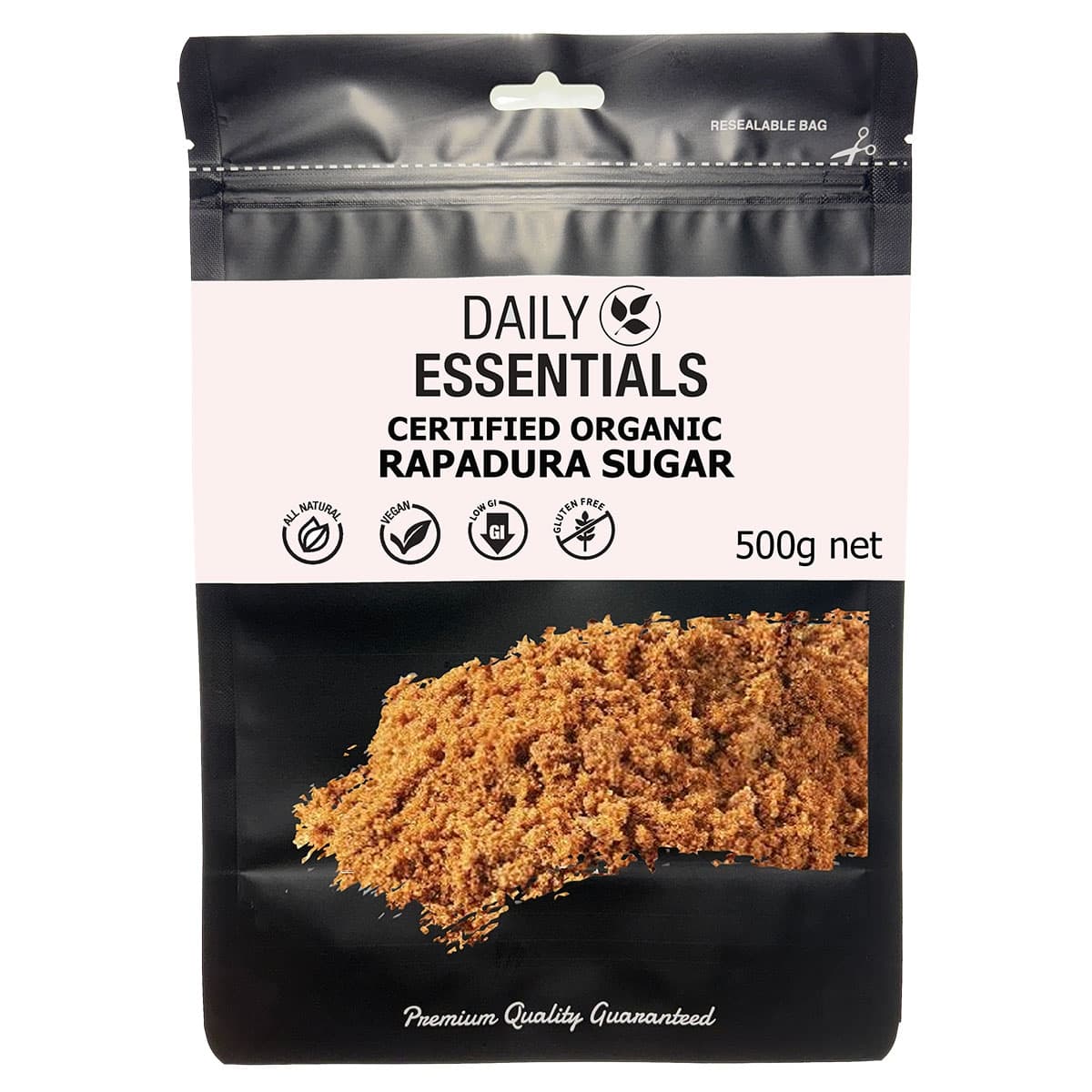 Daily Essentials Organic Rapadura Sugar 500g