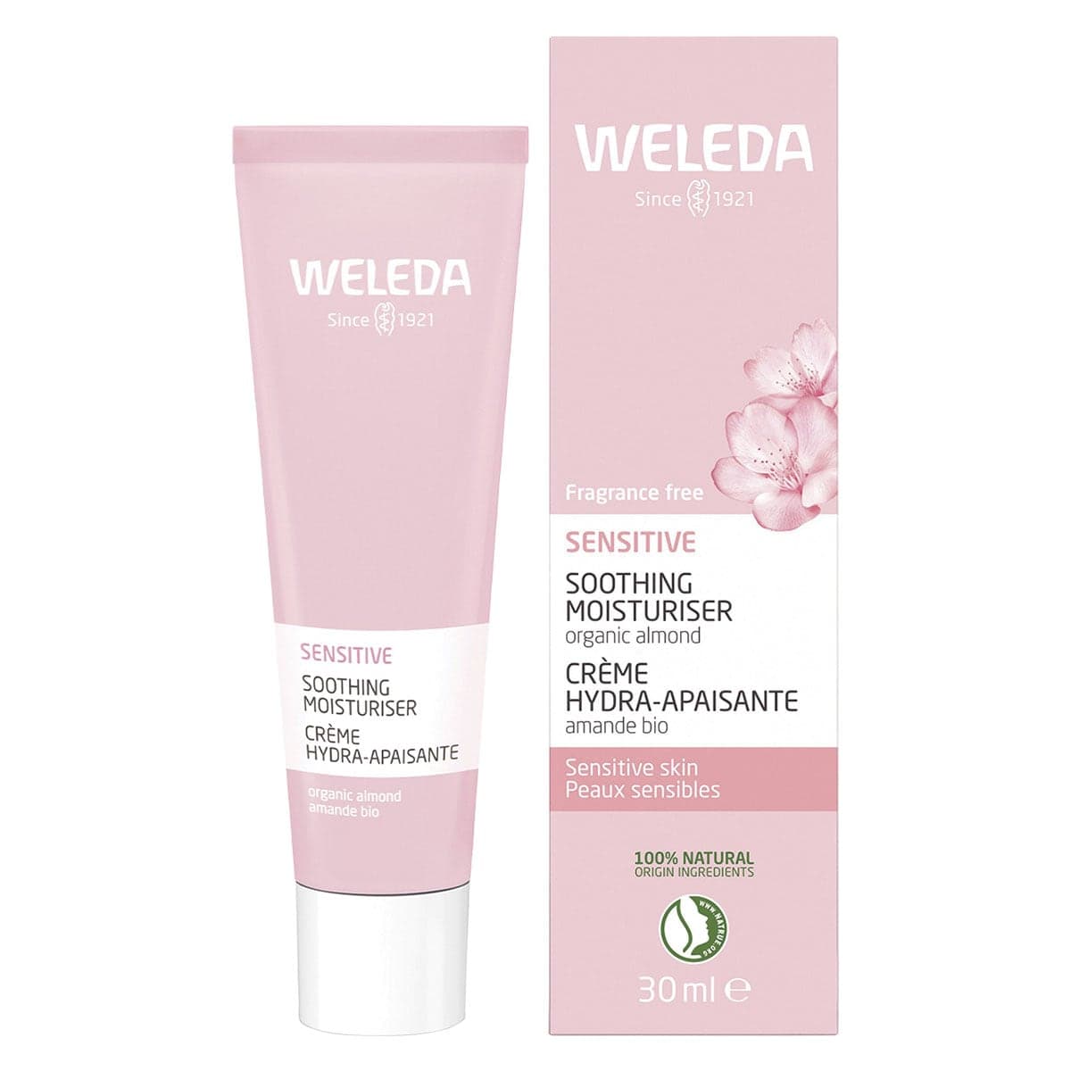 Weleda Sensitive Soothing Moisturiser Almond 30ml