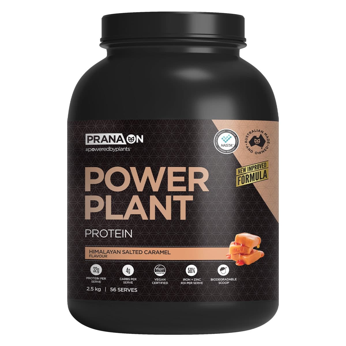 PranaOn Power Plant Protein Himalayan Salted Caramel 2.5kg