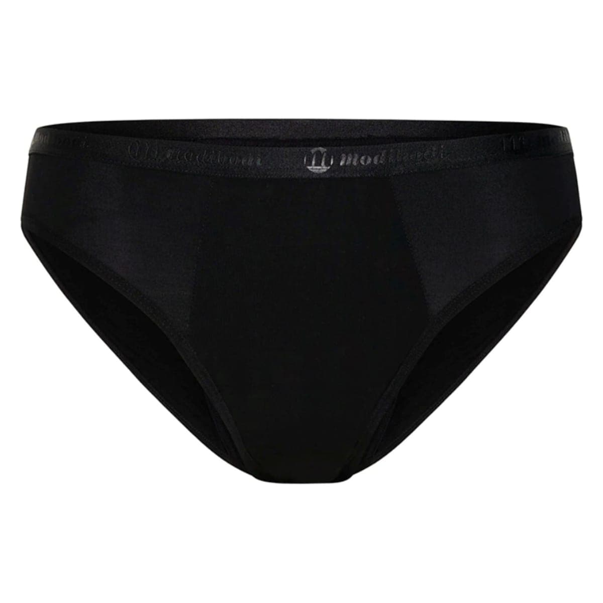 Modibodi Classic Bikini Light-Moderate Black 06/2XS