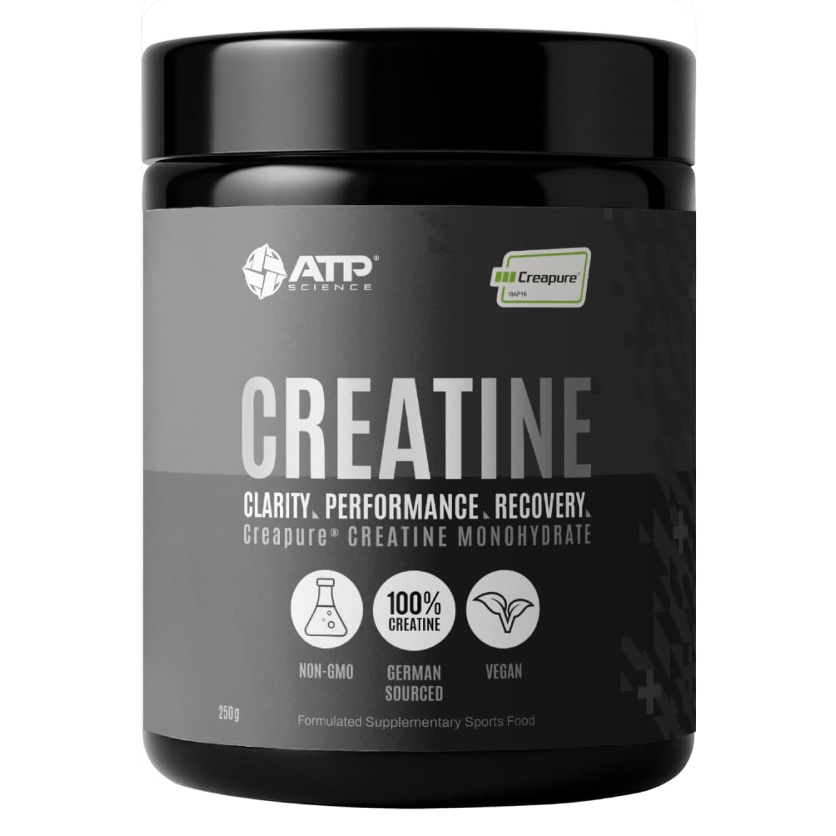 ATP Science Creapure Creatine Monohydrate Powder 250g
