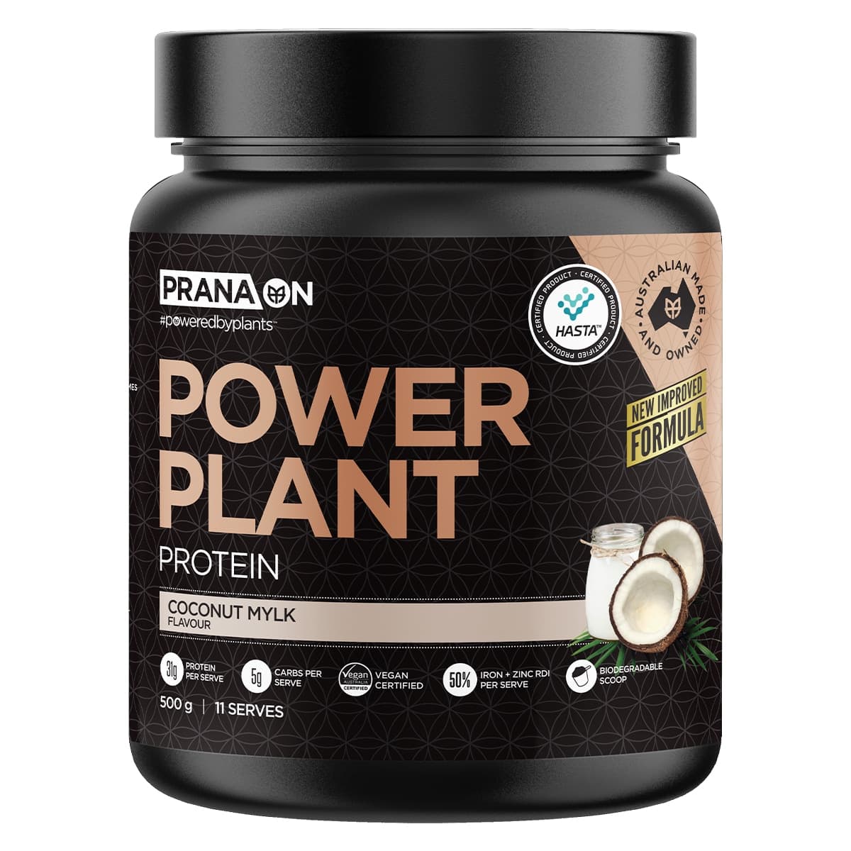 Pranaon Power Plant Protein Coconut Mylk 500g