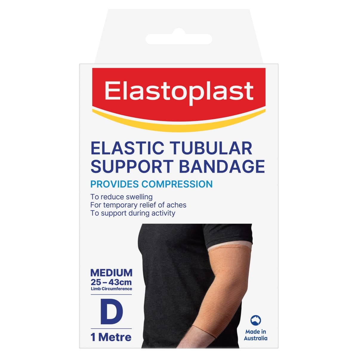 Elastoplast Elastic Tubular Support Bandage Size D 1m