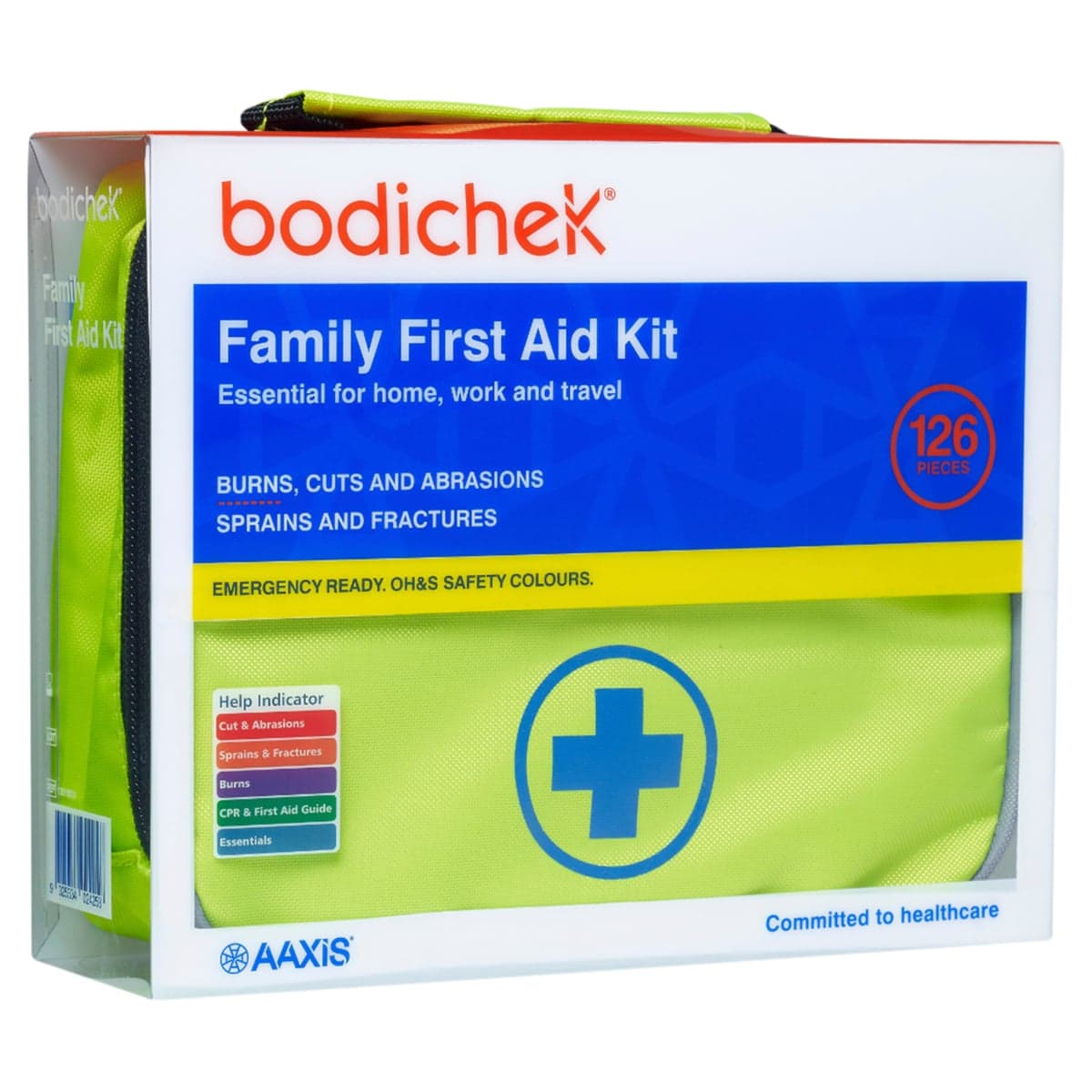 Bodichek First Aid Kit 126 Pieces