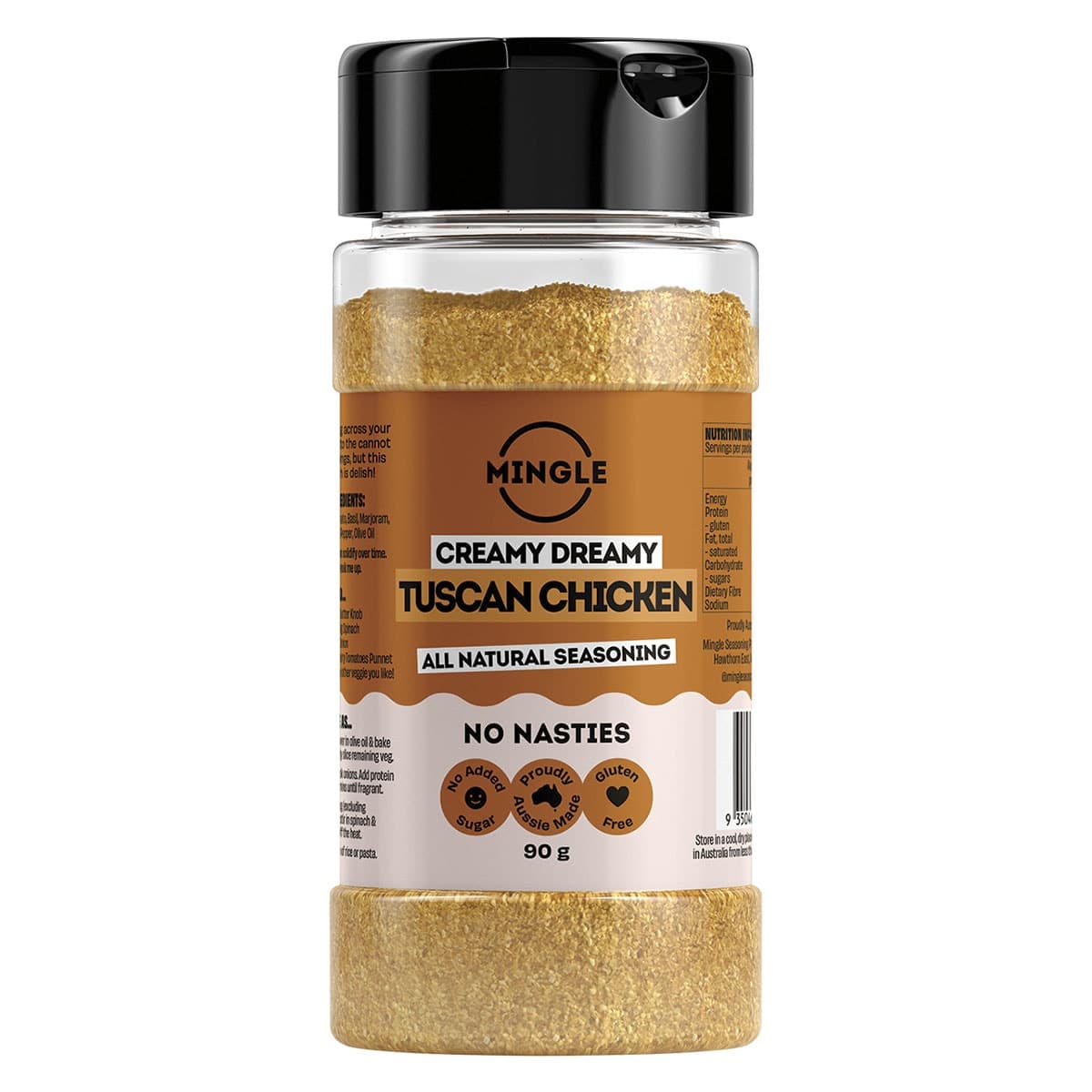 Mingle Tuscan Chicken All Natural Seasoning 90g