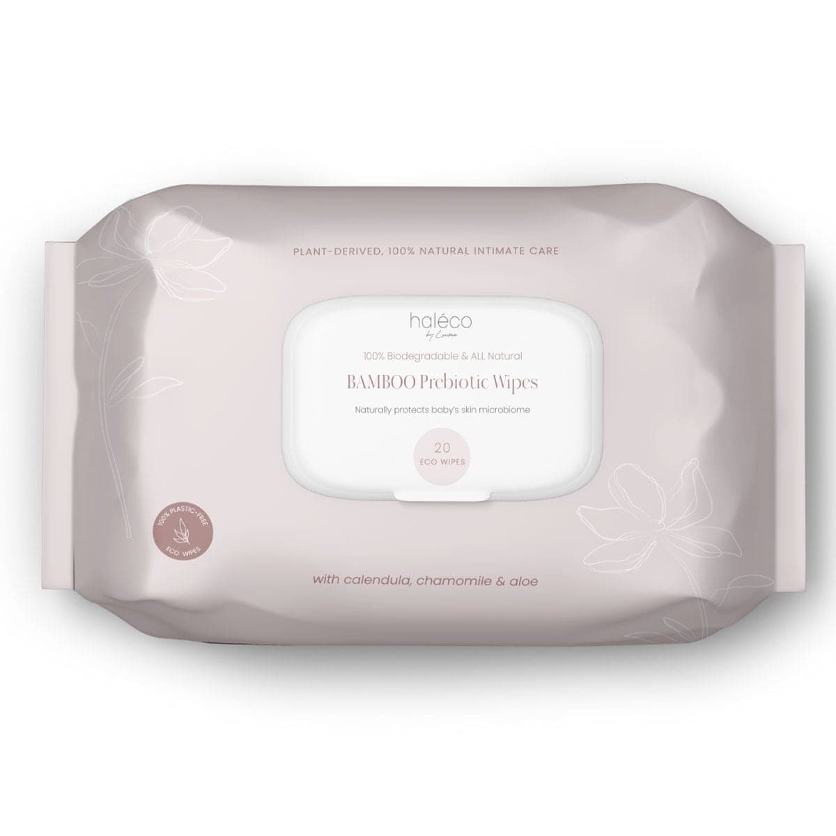 Haleco by Luvme Prebiotic Wipes 20 Pack