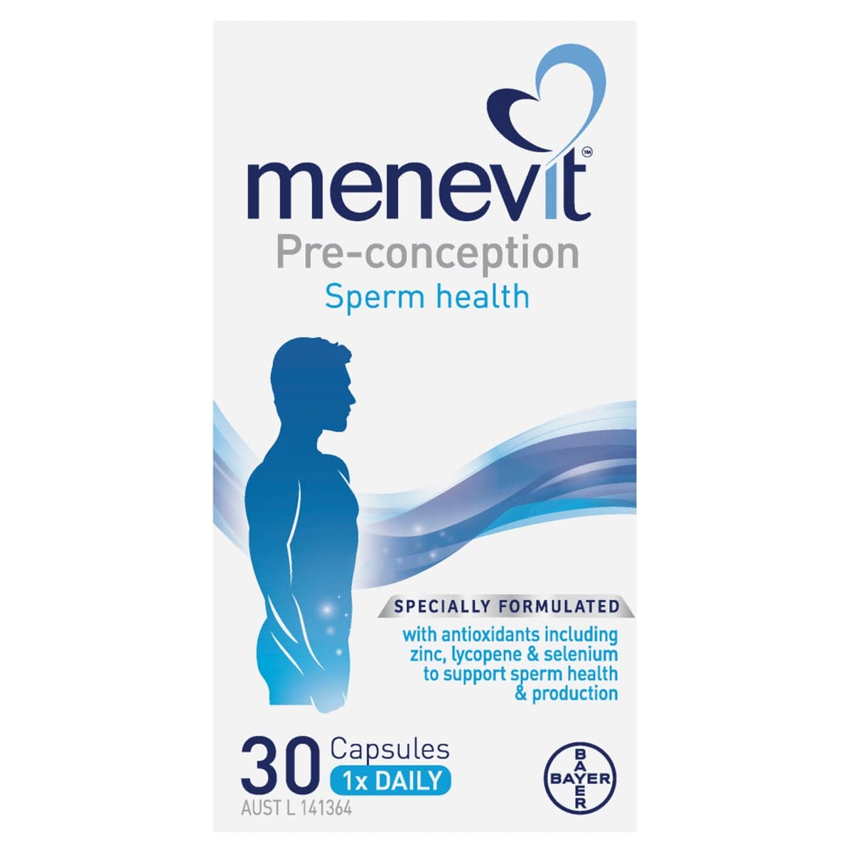 Menevit Pre Conception Sperm Health 30 Capsules