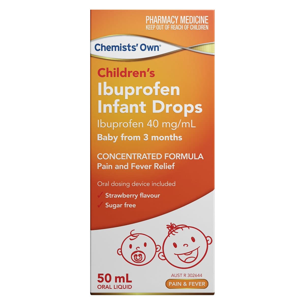 Chemists Own Ibuprofen Infant Drops 50ml