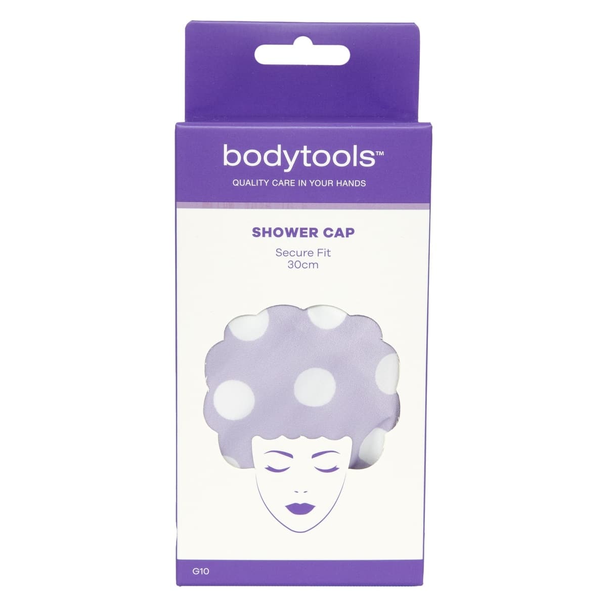 Bodytools Gingham Shower Cap 30Cm 1 Pack Assorted Colours