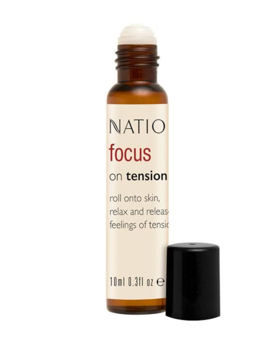 Natio Focus On Tension Pure Essential Oil Blend Roll-On 10ml