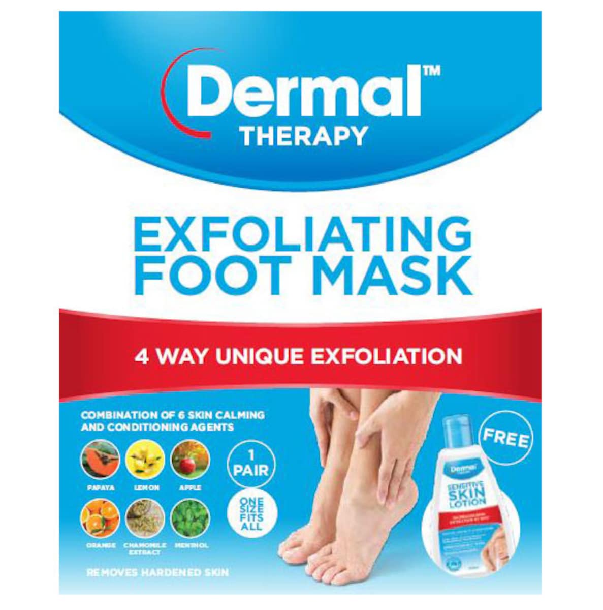 Dermal Therapy Exfoliating Foot Mask