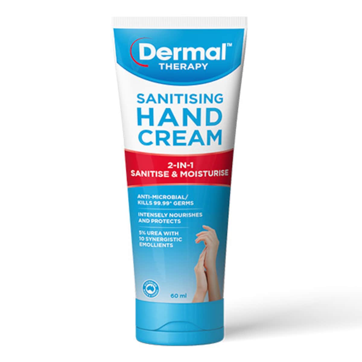 Dermal Therapy Sanitising Hand Cream 60ml