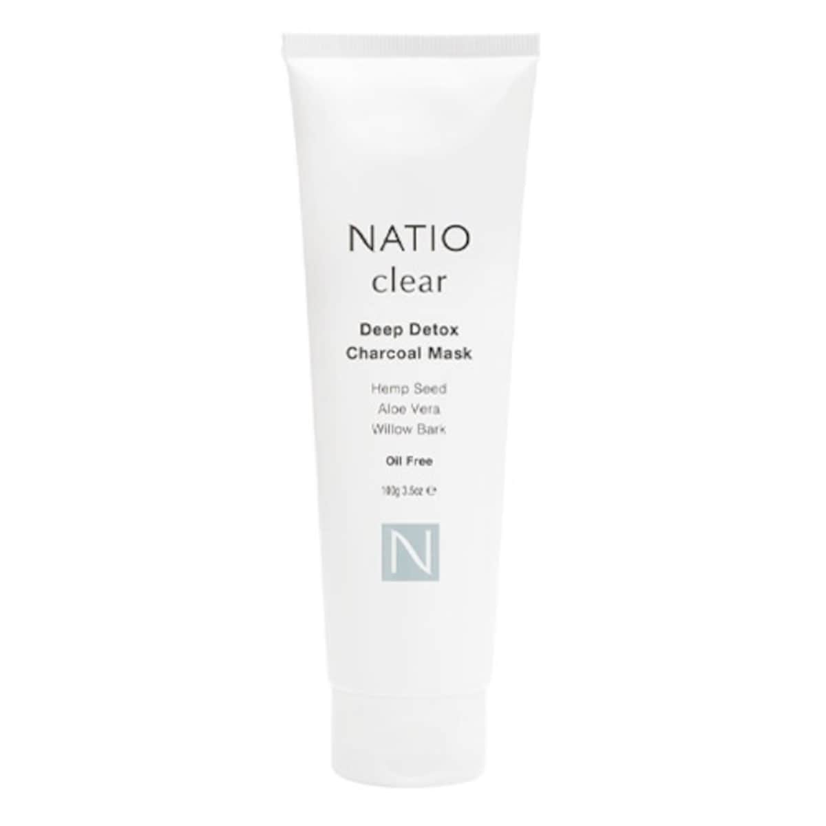 Natio Clear Deep Detox Charcoal Mask 100g
