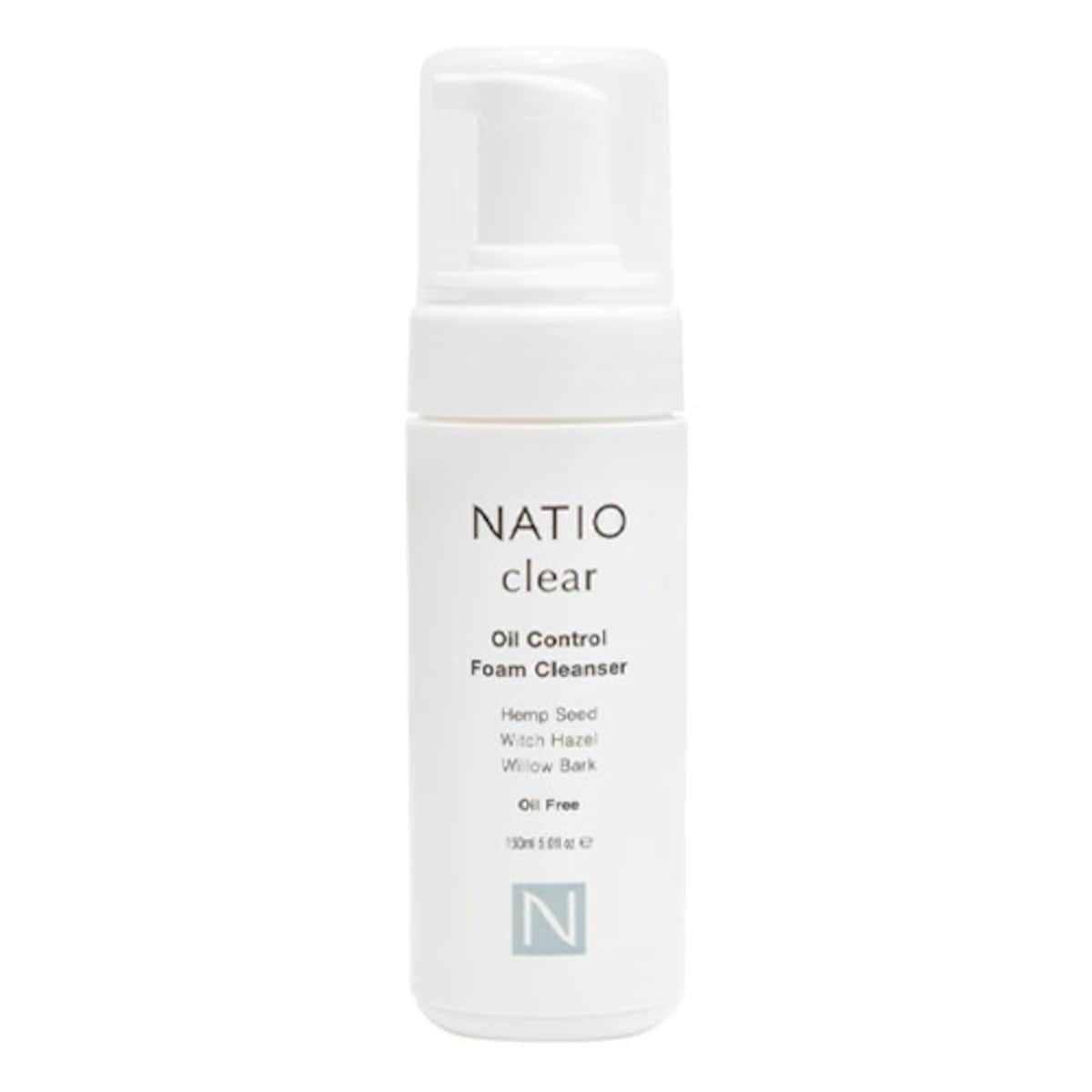 Natio Clear Oil Control Foam Cleanser 150ml