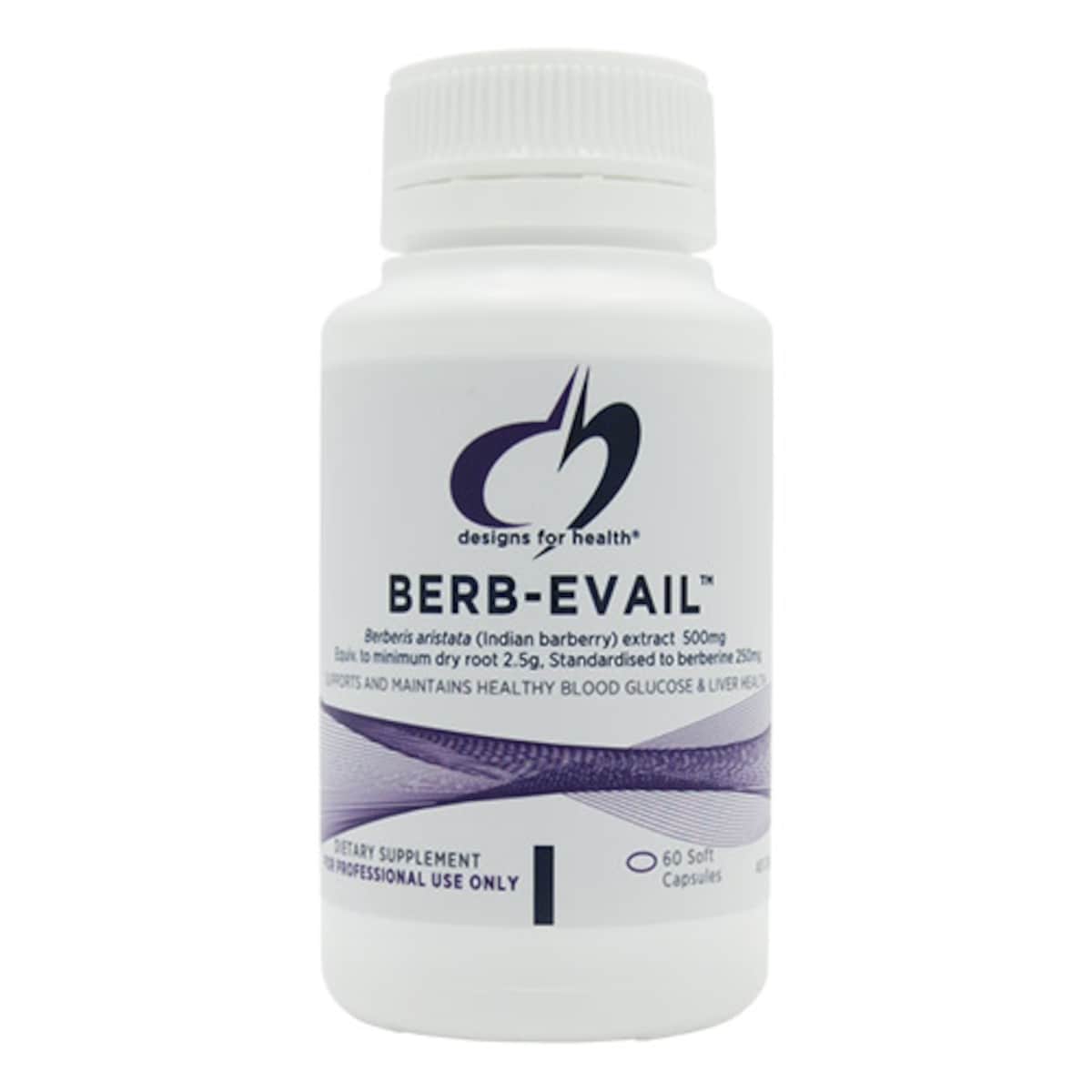 Designs for Health Berb-Evail 60 Soft Capsules