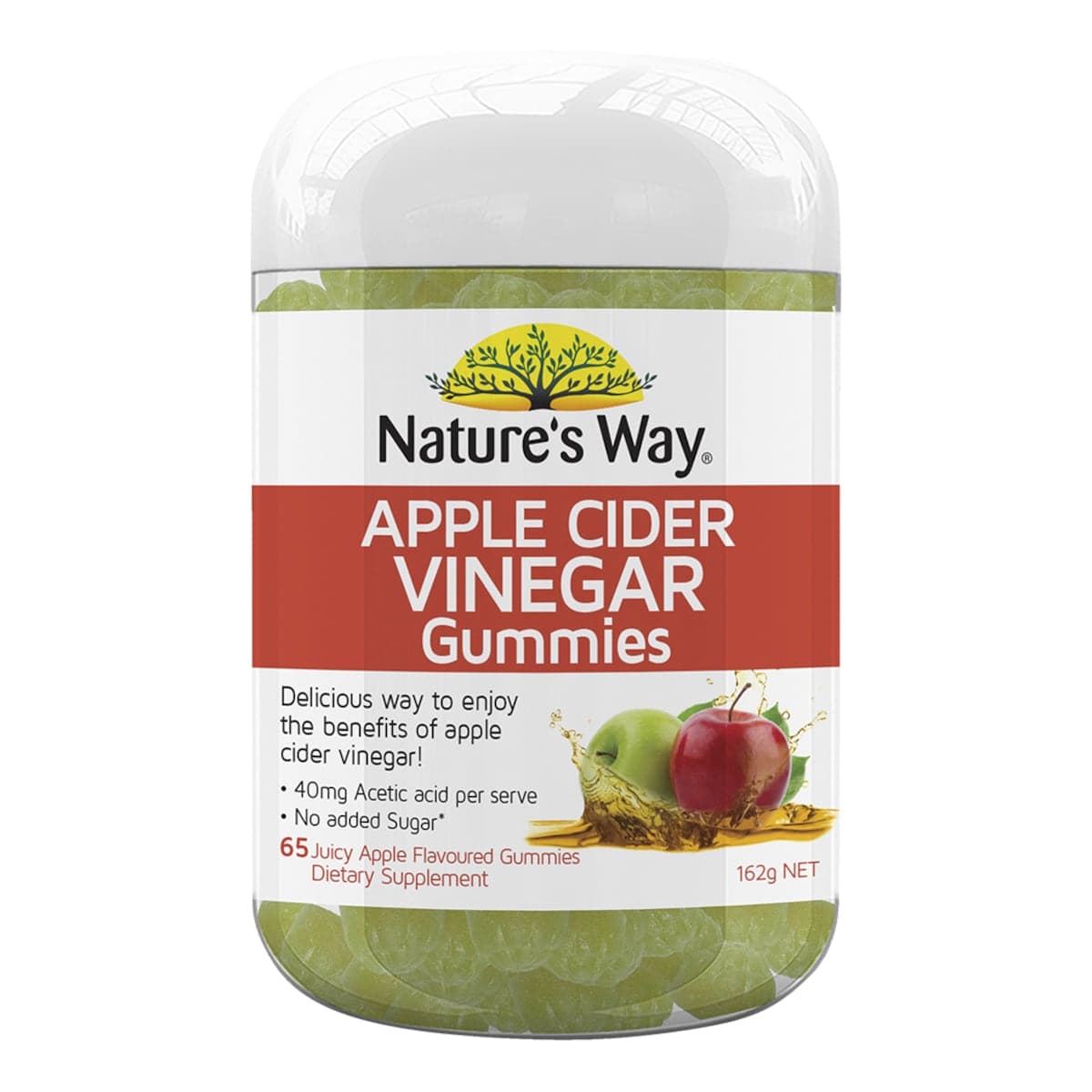 Nature's Way Apple Cider Vinegar 65 Gummies