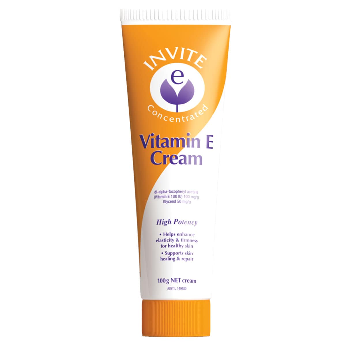 Invite E Concentrated Vitamin E Cream 100g