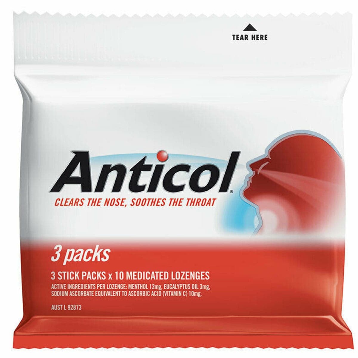 Anticol Original Multipack 3 x 10 Lozenges