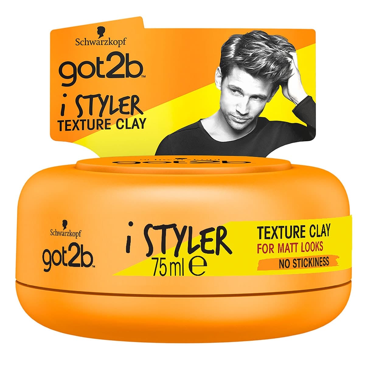 Schwarzkopf Got2b Texture Clay iStyler 75ml