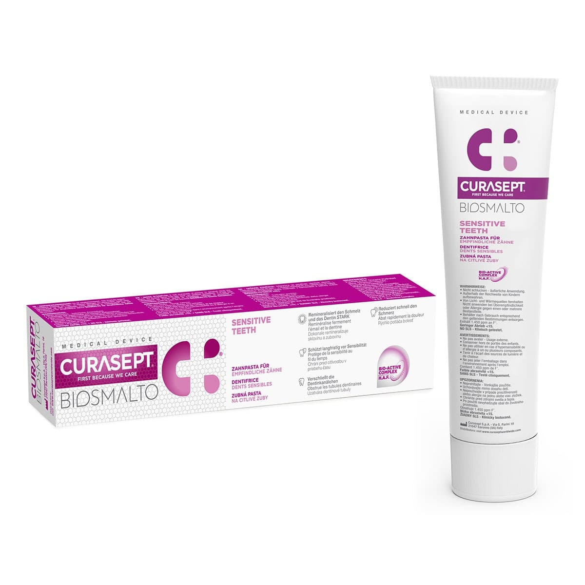 Curasept Biosmalto Toothpaste Sensitive Teeth 75ml