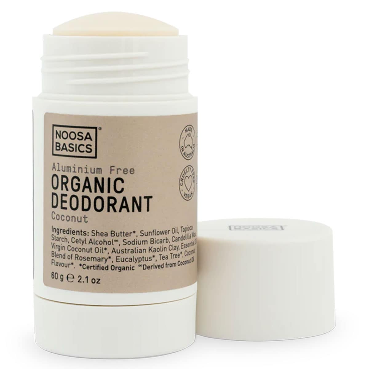 Noosa Basics Coconut Deodorant Stick 60g