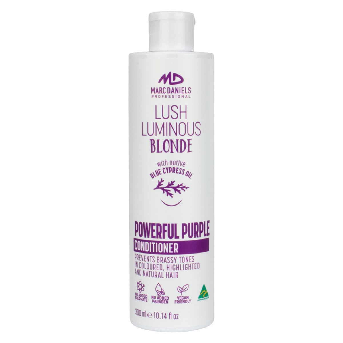 Marc Daniels Powerful Purple Lush Luminous Blonde Conditioner 300ml