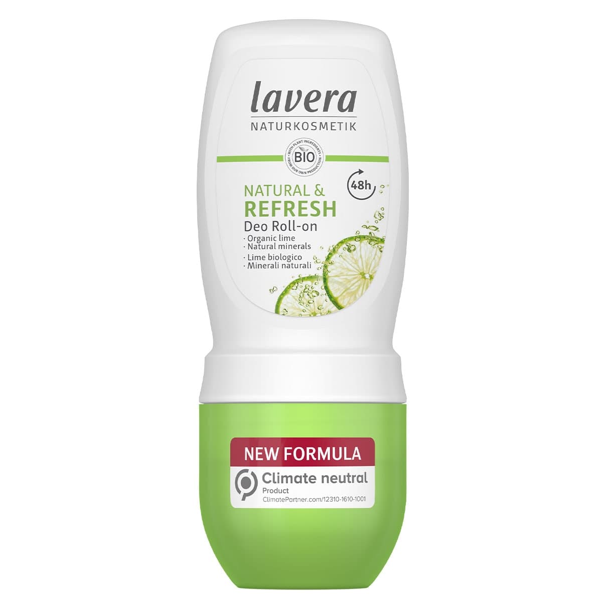 Lavera Basis Sensitiv Deodorant Roll On Natural & Refresh 50ml