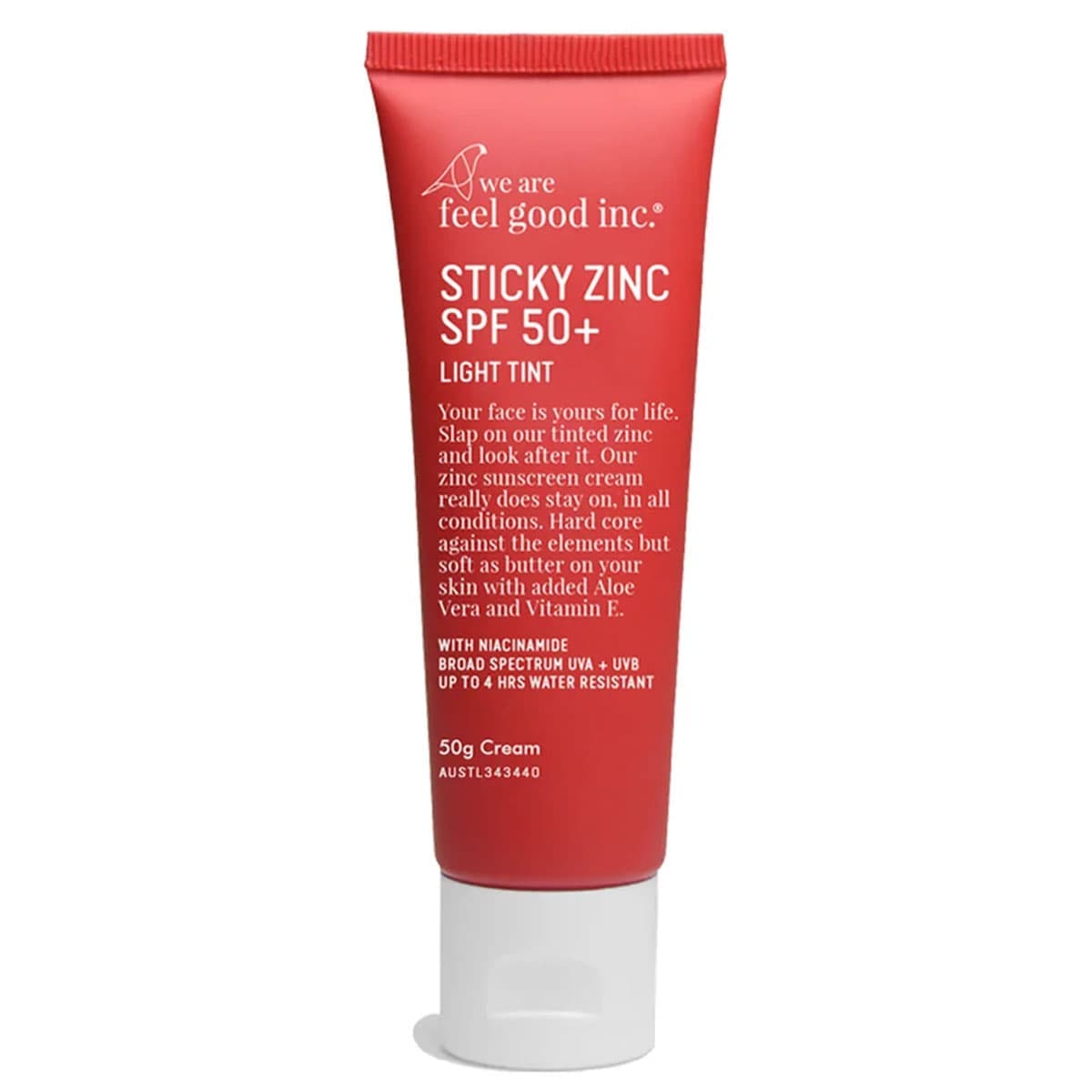 We Are Feel Good Inc. Sticky Zinc SPF50 Light Tint 50g