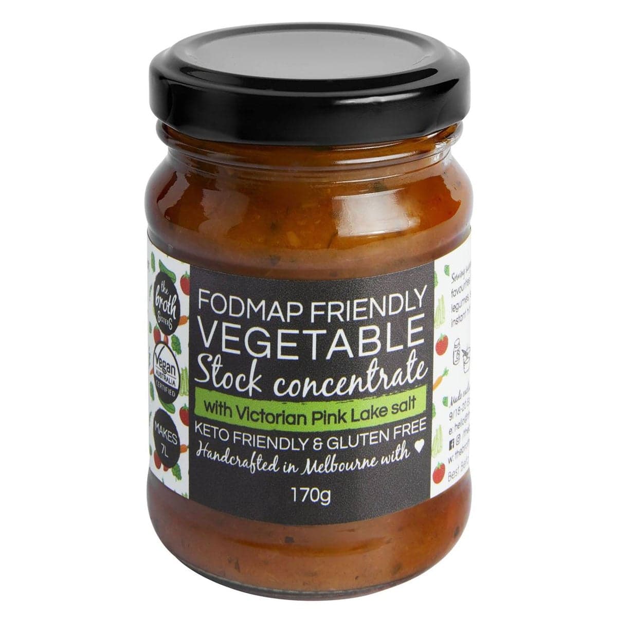 The Broth Sisters Stock Concentrate Vegetable 170g