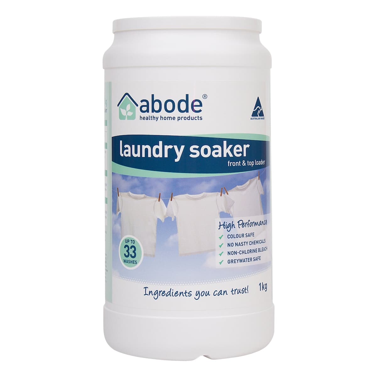 Abode Laundry Soaker High Performance 1kg