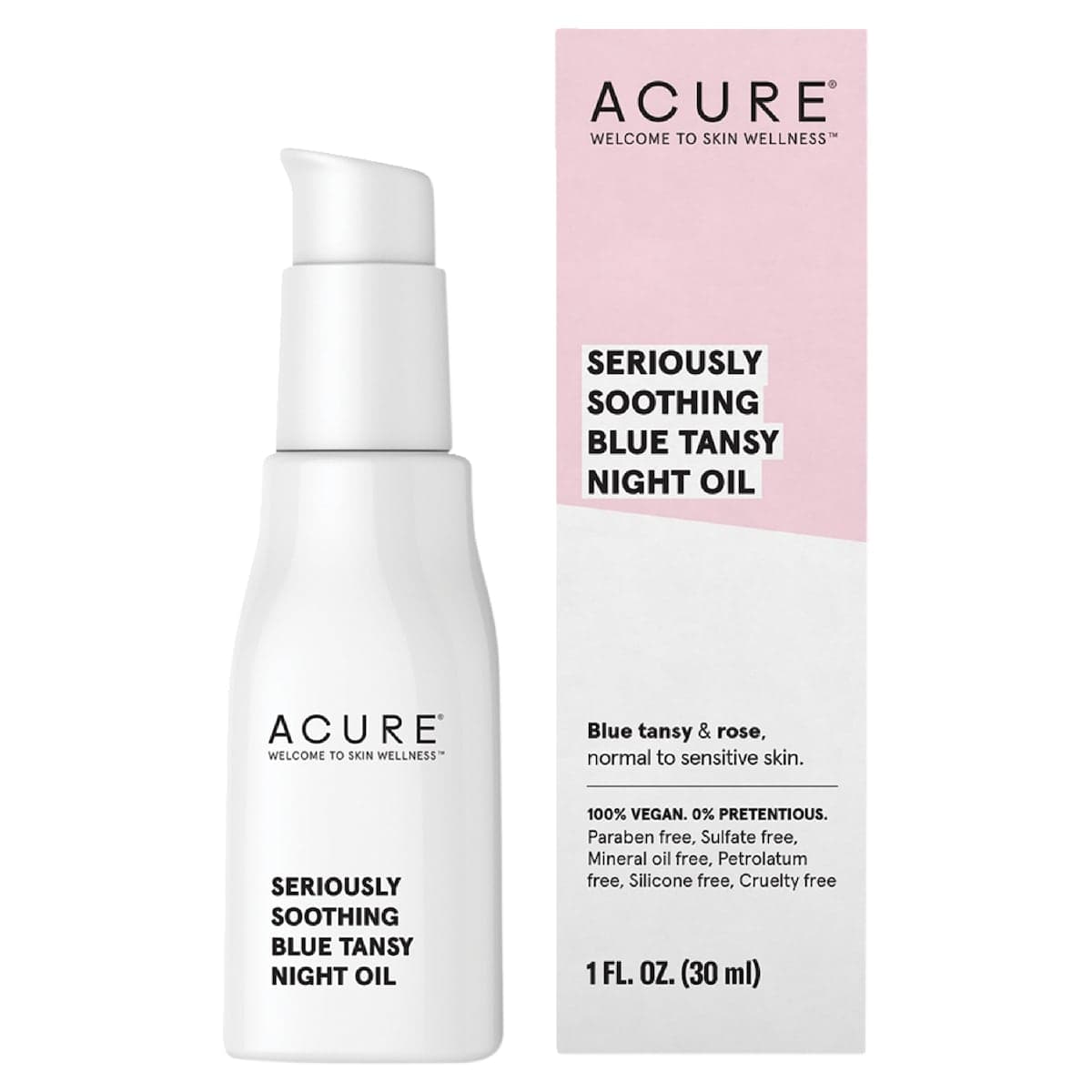 Acure Seriously Soothing Blue Tansy Night Oil 30ml