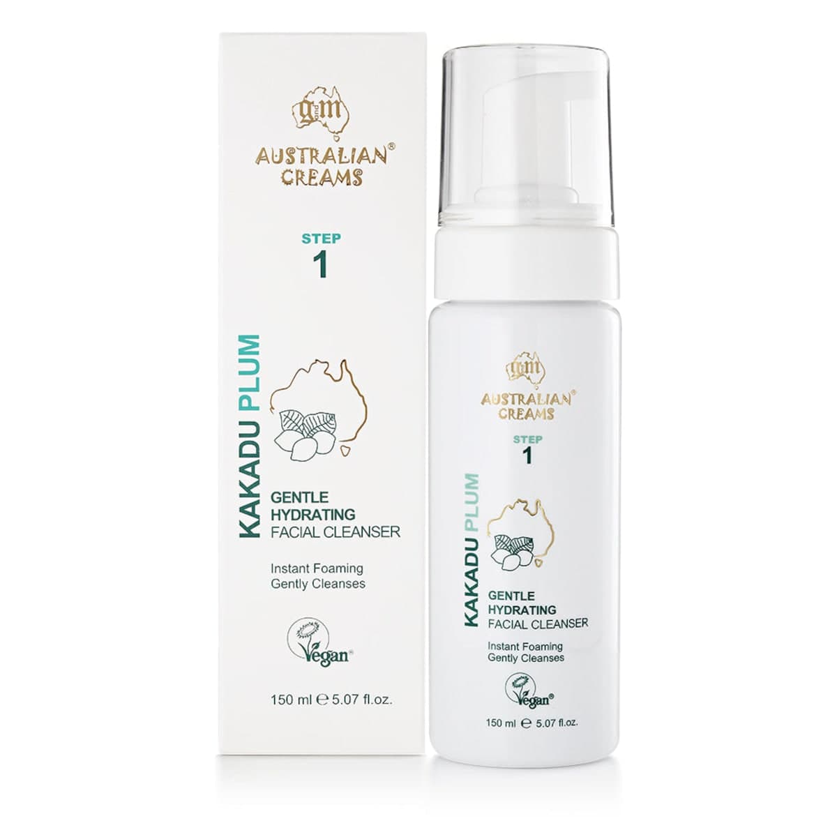 Australian Creams Kakadu Plum Gentle Hydrating Facial Cleanser 150ml