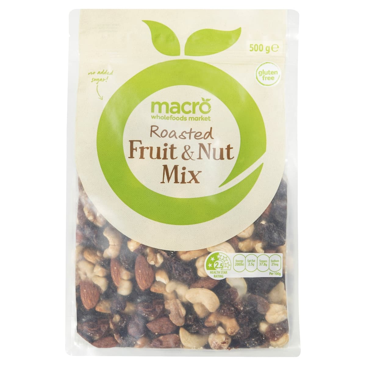 Macro Roasted Fruit And Nut Mix 500g