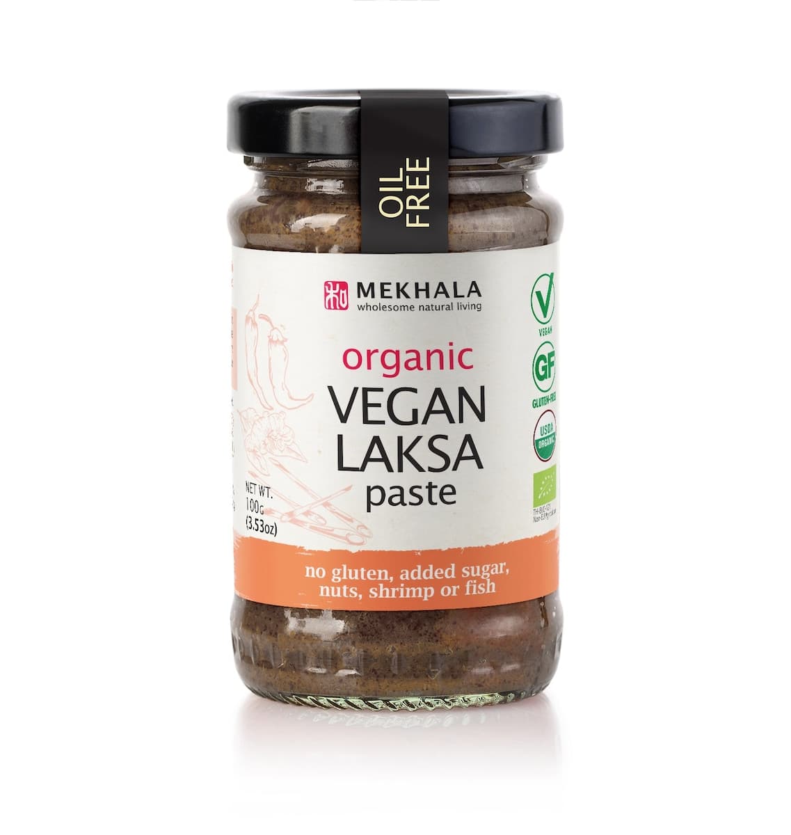 Mekhala Vegan Laksa Paste 100g