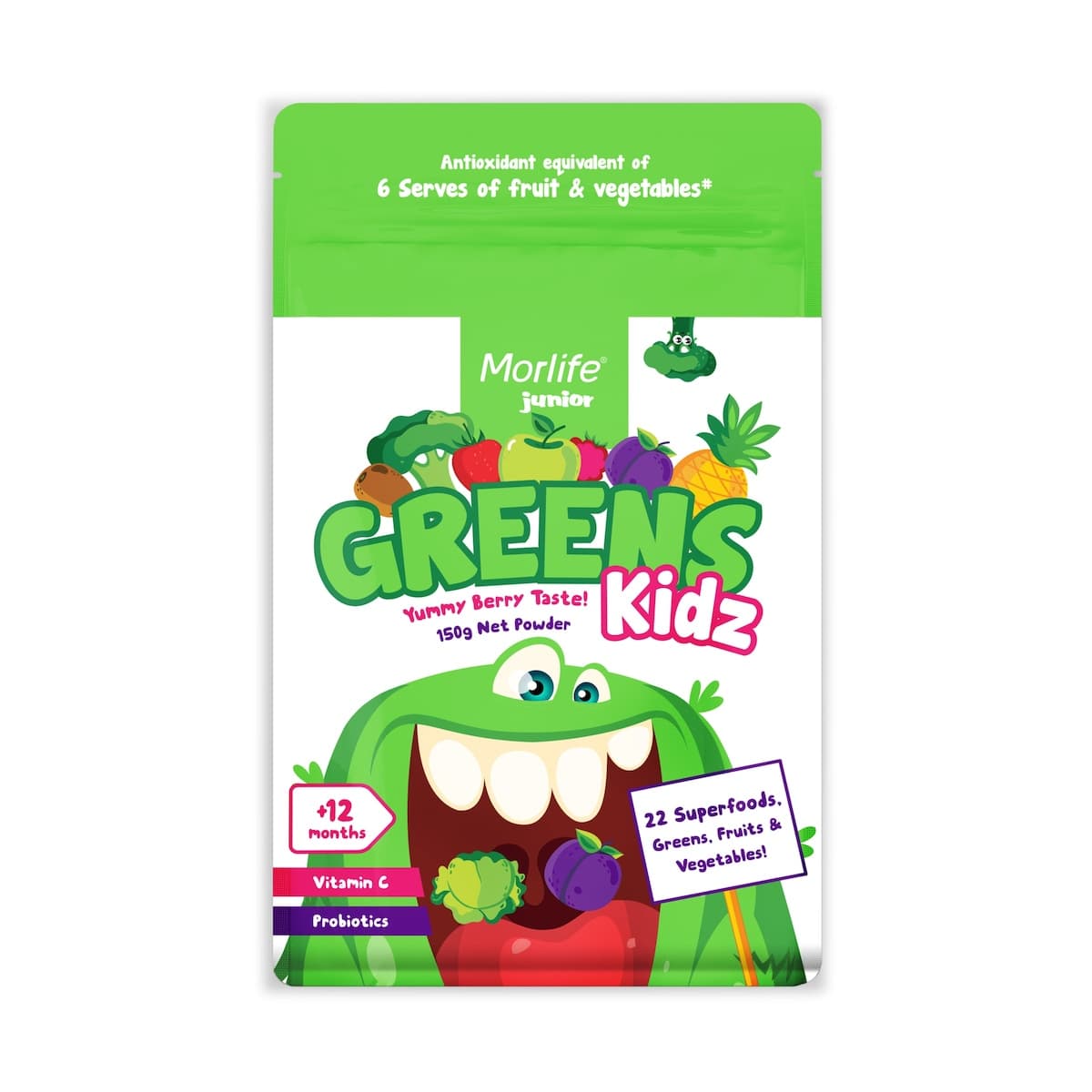 Morlife Greens Kidz 150g