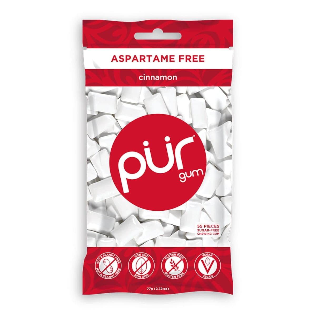 PUR Cinnamon Gum Bag 77g